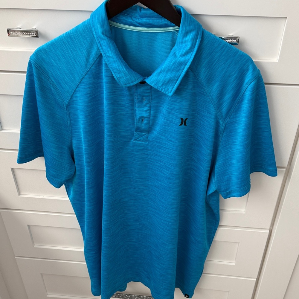 Hurley Vibrant Blue Men's Polo Shirt